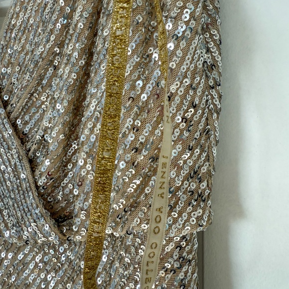 Jenny Yoo Collection Billie Sequin Dress - Size 0 - Picture 12 of 16